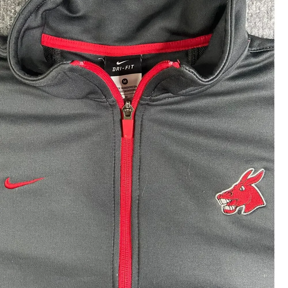 Nike Dri Fit Arkansas Razorbacks full zip jacket size M